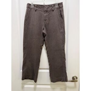 Patagonia Womens Brown Hemp Blend Straight Leg Work Pants Size 8 Outdoor Utility
